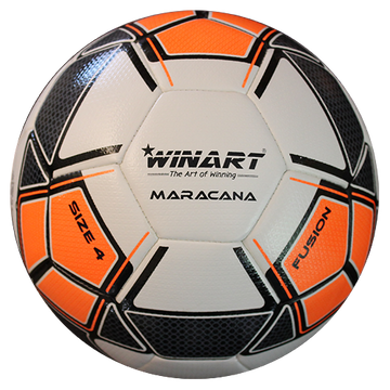 Futbalová lopta, veľkosť 4, WINART MARACANA ORANGE