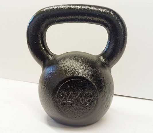 Ušná činka, kovová - Kettlebell, 24 kg