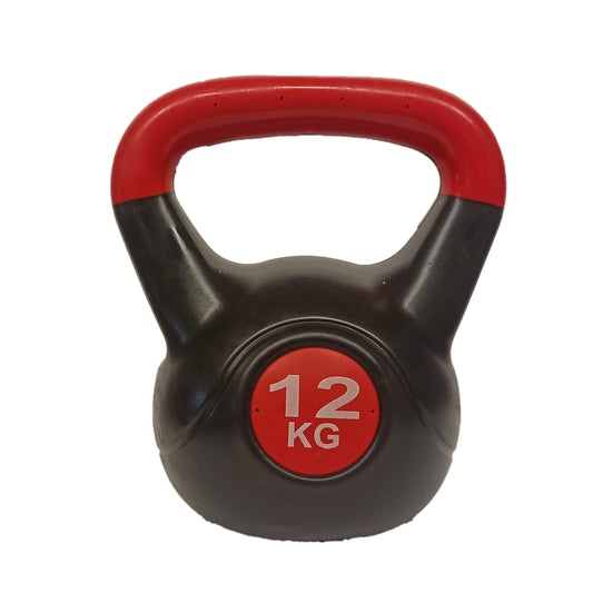 Kettlebell, plast, 12 kg S-SPORT