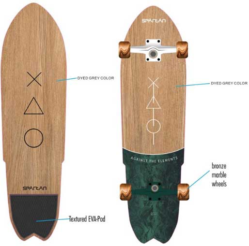 Skateboard SPARTAN CRUISER BOARD