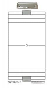 Taktická doska na vodné pólo WFB-159