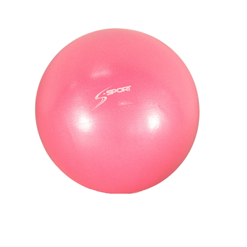 S-SPORT Over ball (mäkká lopta, lopta na pilates) 20 cm, ružová