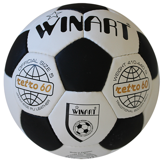 Futbalová lopta, veľkosť 5 WINART RETRO