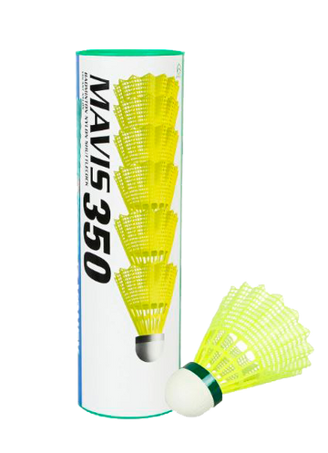 Badminton, 6 ks yonex Mavis 350 pomaly