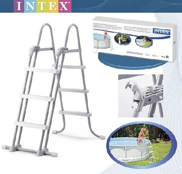 Bezpečnostný rebrík do bazéna 91-107 cm INTEX 28075