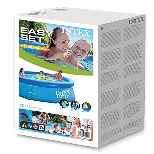 Súprava bazéna Intex Easy splash 305x76cm, s rotačným kolesom - 28122