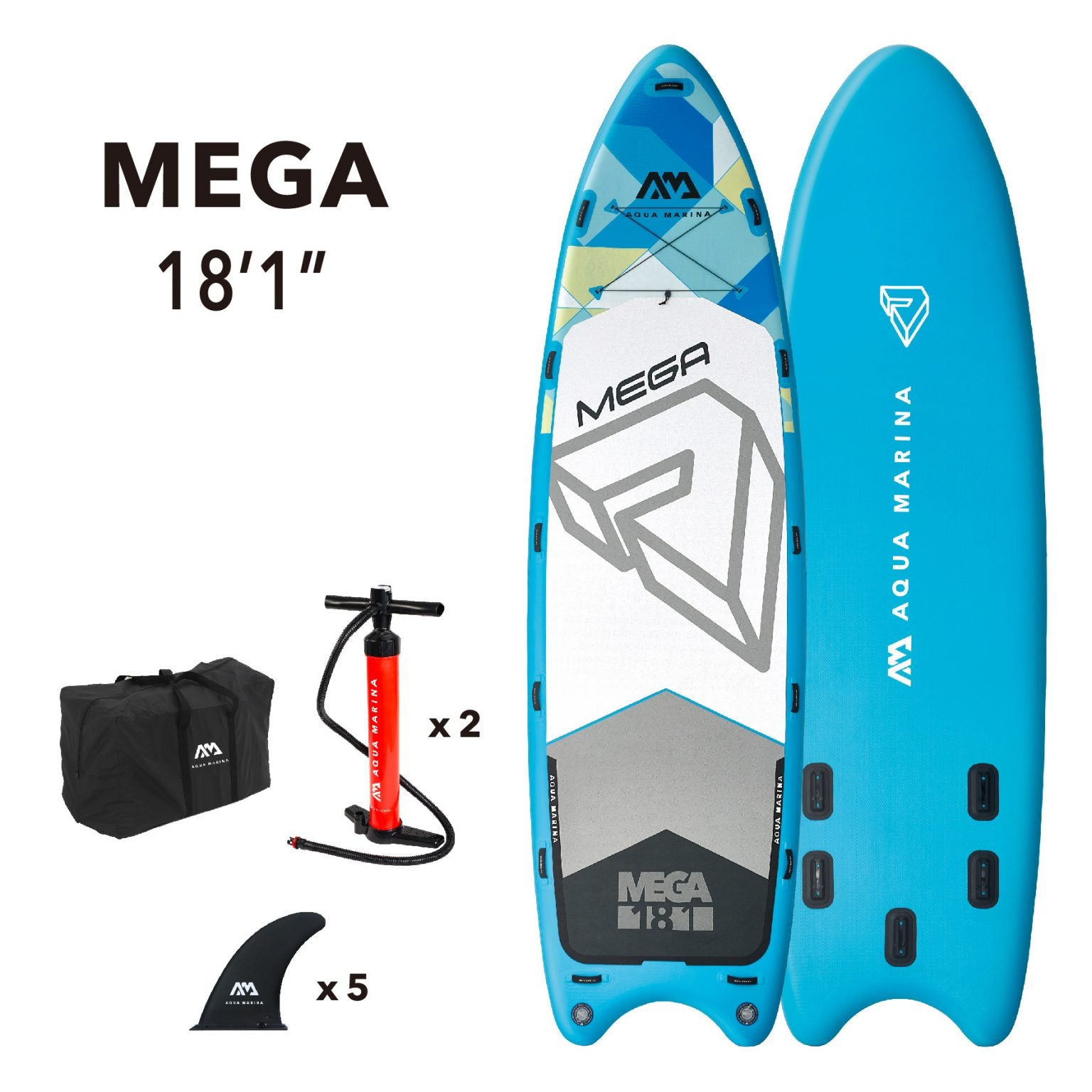 Aqua Marina Mega SUP set - skupinové balenie