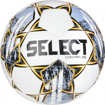 Futbalová lopta, veľkosť 3 SELECT CONTRA V23 BIELA/MODRÁ 