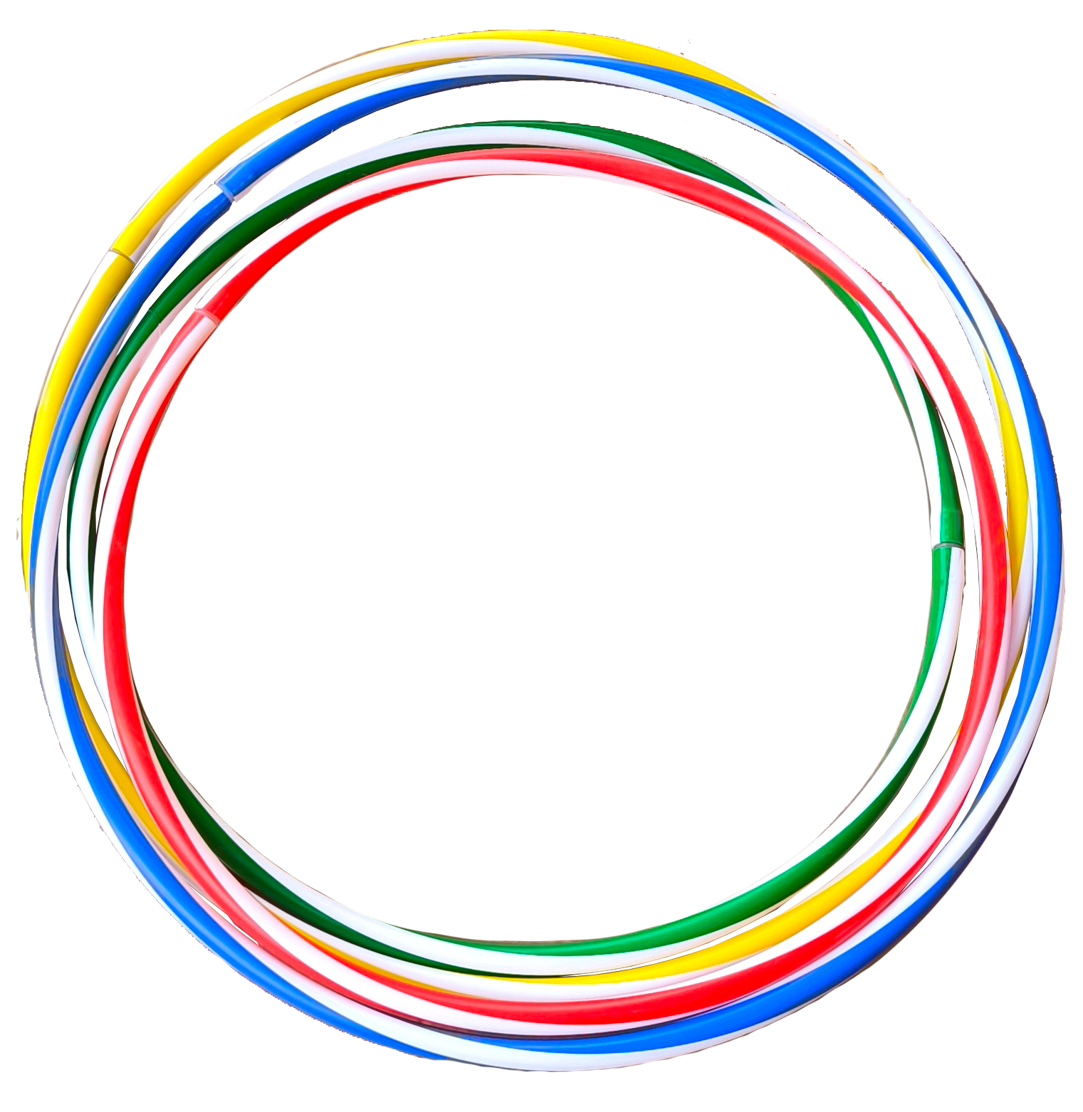 Plastová gymnastická obruč / hula hoop, 65 cm S-SPORT ECONOMY