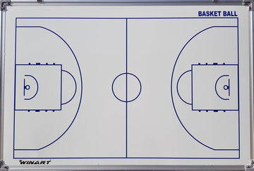 Taktická doska na basketbal, 90 × 60 cm WINART